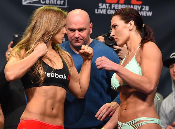 ronda rousey vs holly holm