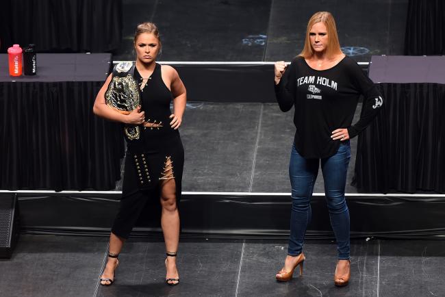 ronda rousey vs holly holm