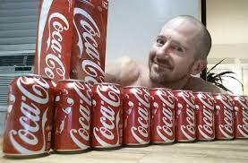 10 coca colas al día