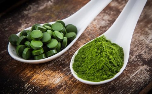 Espirulina en distintos formatos