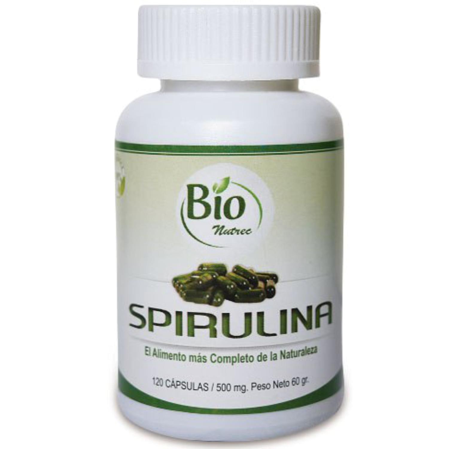 Espirulina en distintos formatos