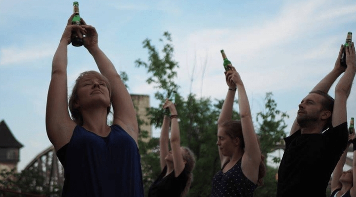 BeerYoga, el yoga con cerveza