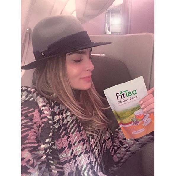 Famosas promoviendo la dieta teatox