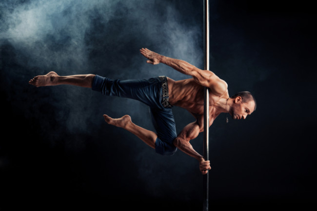 Pole dance fitness