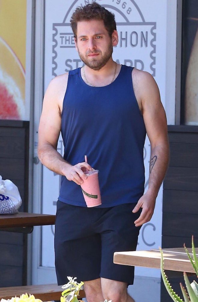 El cambio físico de Jonah Hill