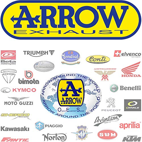 ARROW ESCAPE COMPLETO CATALIZADO Y HOMOLOGADO PRO-RACE CON FONDO INOX EN NICHROM COMPATIBLE CON SUZUKI GSX-S 125 2017 17 71871PRI + 71681KZ