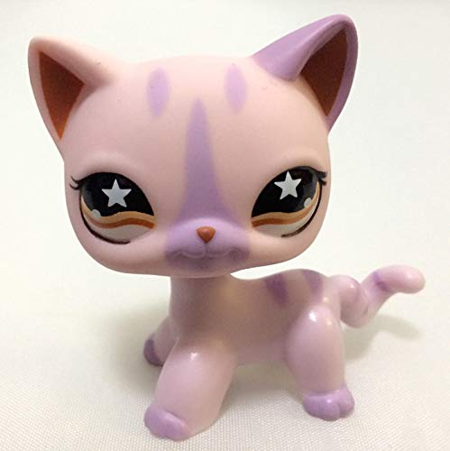 JiYanTang La Tienda de Mascotas más pequeña Lps Pet Shop Toy Littlest Pet Shop Shorthair Cocker Spaniel Great Dane Tiger Lps Figuras de acción Juguetes para niños 11