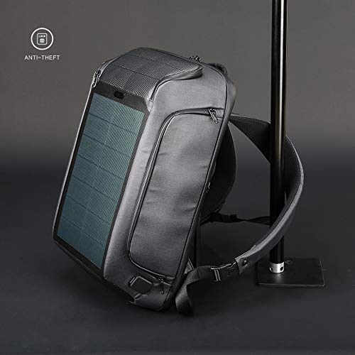 Kingsons Beam Backpack - La Mochila para Energía Solar Más Avanzada - Bolsa Impermeable y Antirrobo para Laptop