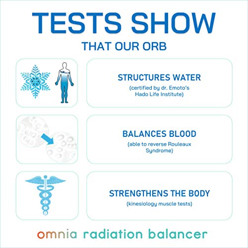 Omnia Radiation Balancer hace todos los dispositivos radiantes EMF seguros - teléfonos, routers, Smart Meters, relojes. Parche superadhesivo al instante equilibra cualquier campo de radiación, inc. 5G