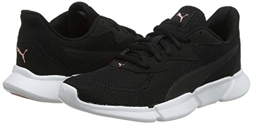 PUMA Interflex Runner, Zapatillas de Running Unisex Adulto, Negro Black/Bridal Rose, 41 EU