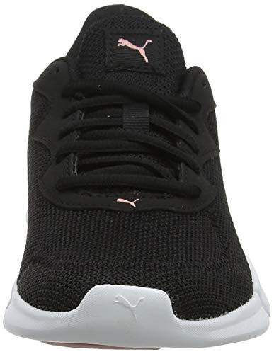 PUMA Interflex Runner, Zapatillas de Running Unisex Adulto, Negro Black/Bridal Rose, 41 EU