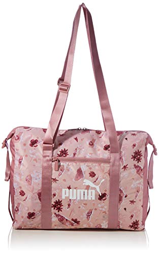 PUMA Wmn Core Seasonal Duffle Bag Bolsa Deporte, Mujer, Peachskin/AOP, OSFA