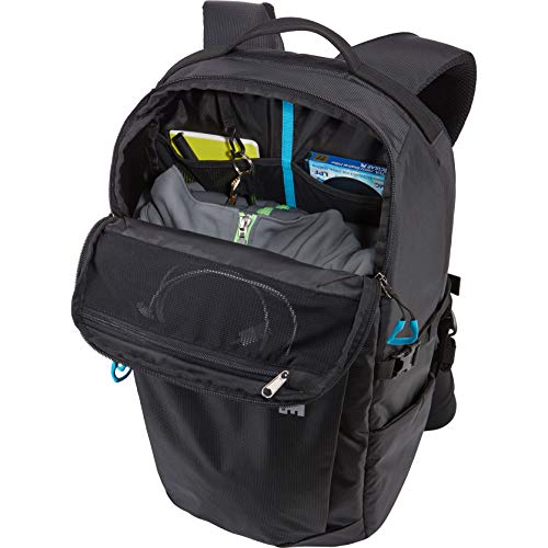 Thule TAC-106 Mochila Nylon Negro - Mochila para portátiles y netbooks (Nylon, Negro, Monótono, Unisex, 39,6 cm (15.6"), Bolsillo Frontal, Bolsillo Lateral), Única