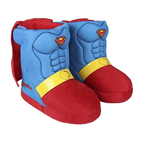 Cerdá Zapatillas De Casa Bota Superman, Azul (Azul C03), 29/30 EU