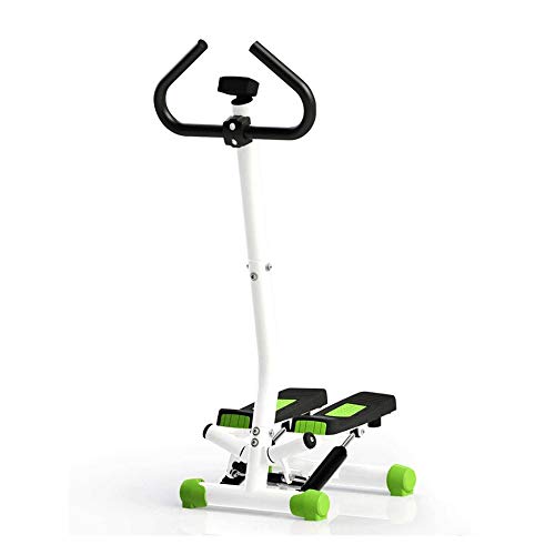 CHENYE Paso a Paso - Paso a Paso for Hacer Ejercicio, Entrenamiento Plegable Paso de máquinas for Uso doméstico con Monitor Digital, selector de la Barra y la Resistencia Bandas 35 * 40.5 * 110cm