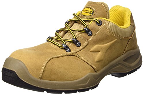 Diadora - Flow Ii Low S3, zapatos de trabajo Unisex adulto, Marrón (Noce), 42 EU