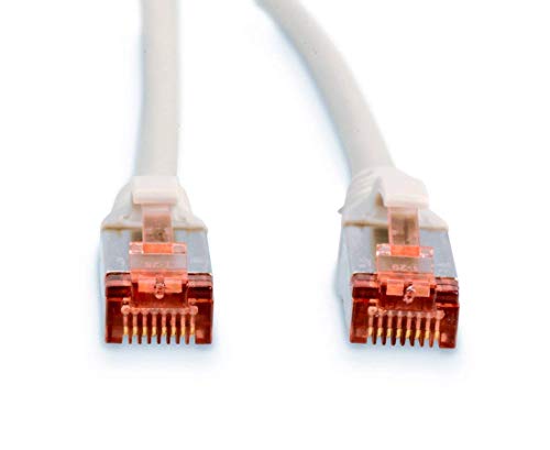 DIGITUS 5m Cat6 S-FTP - Cable de Red (5 m, Cat6, S/FTP (S-STP), RJ-45, RJ-45, Gris)