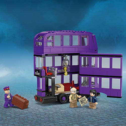 LEGO Harry Potter - Autobús Noctámbulo, Juguete de Construcción del Mágico Autobús de 3 Plantas, Incluye 3 Minifiguras (75957)