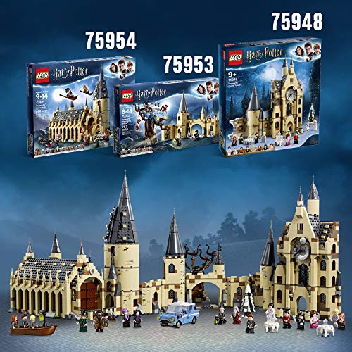 LEGO Harry Potter - Sauce Boxeador de Hogwarts, Juguete de Construcción del Mundo Mágico con Minifiguras de Harry Potter, Ron Weasley, Hermione Granger, Severus Snape y Otros Personajes (75953)