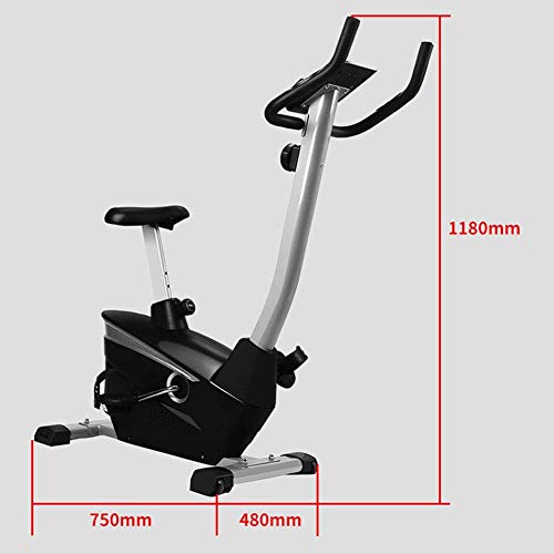 LJYY Bicicleta de Spinning para el hogar, Bicicleta estática para Ciclismo en Interiores con Asiento Ajustable y Soporte para teléfono para Bicicleta de Resistencia