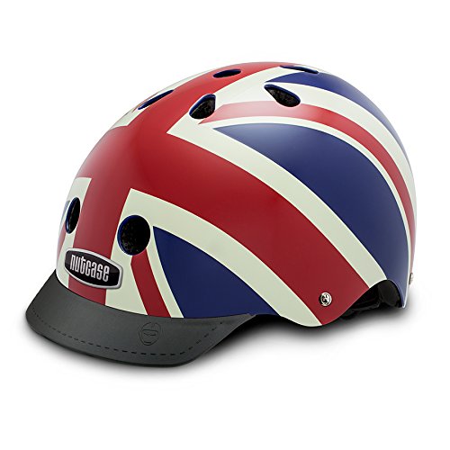 Nutcase Gen3, Casco de Ciclismo Unisex adulto, Multicolor (Union Jack), M (56-60 cm)