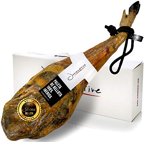 Paleta Ibérica 100% Pura de Bellota (Pata Negra) 4 - 4.5 kg - Jamón Ibérico de Bellota (Paletilla)