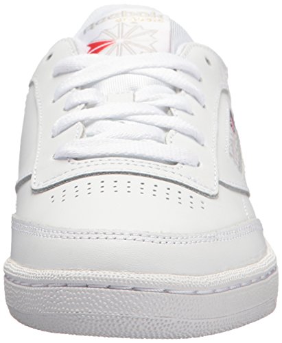 Reebok Club C 85, Zapatos para Senderismo Mujer, Blanco y Gris Claro, 42.5 EU