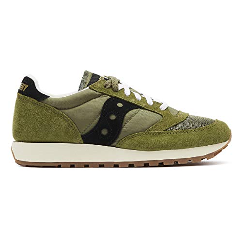 Saucony Jazz Original Vitnage, Zapatillas para Hombre, Verde Verde Oliva 88, 45 EU