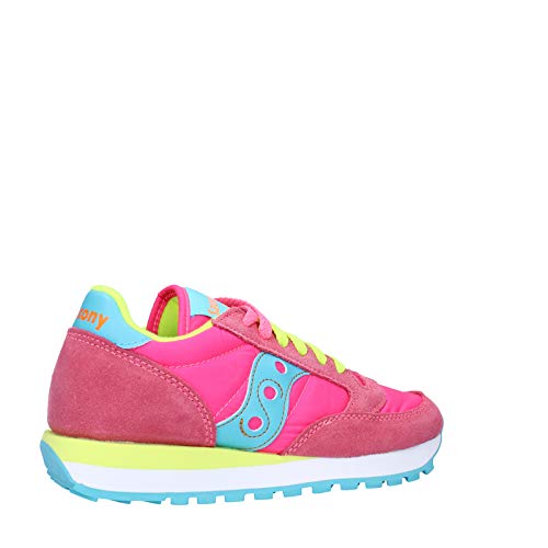 SAUCONY Sneakers Saucony Jazz Original in Camoscio 1044 Pink - Yellow Size:5,5