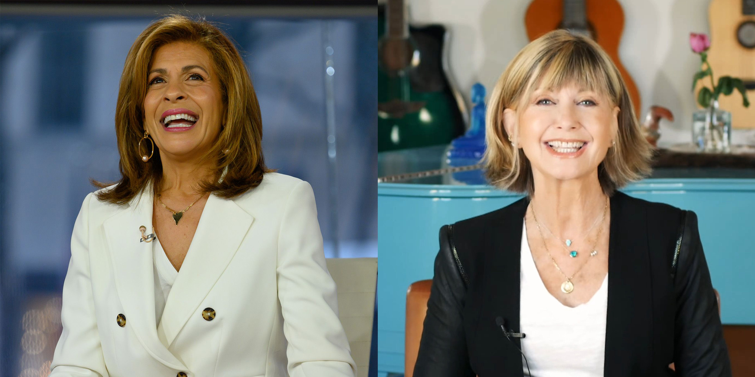 Hoda Kotb y Olivia Newton-John comparten un vínculo emocional sobre el cáncer de mama: "Somos hermanas