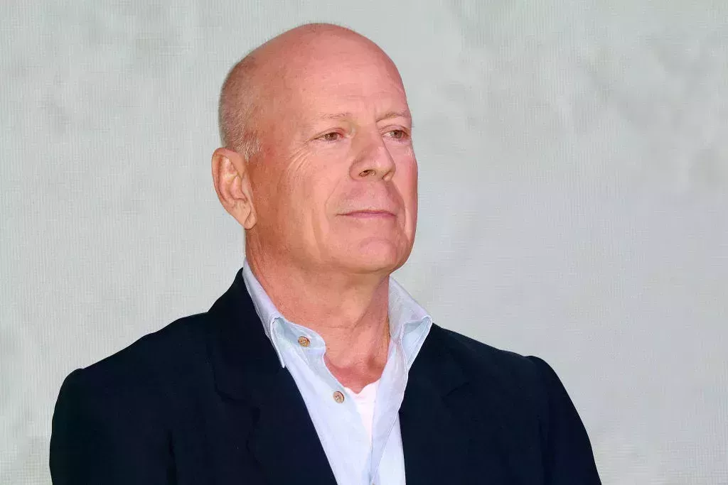 bruce willis and wife emma heming attend cocobaba and ushopal activity in shanghai