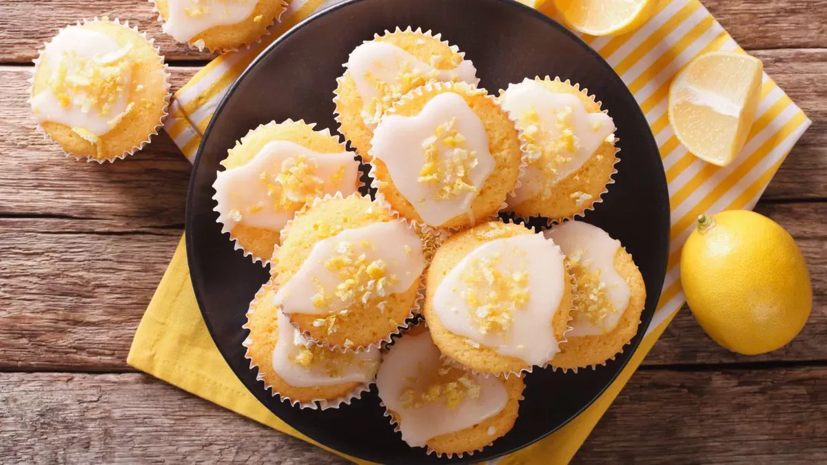 Receta de cupcakes de limonada