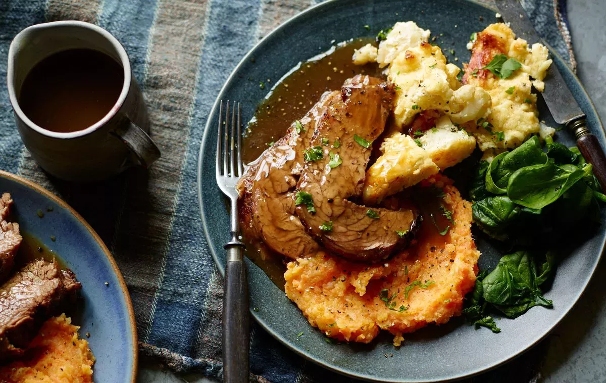 Receta de roast beef de Joe Wicks