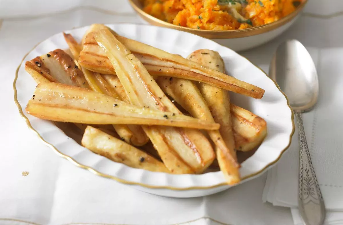 Receta de chirivías asadas con miel de Hairy Bikers