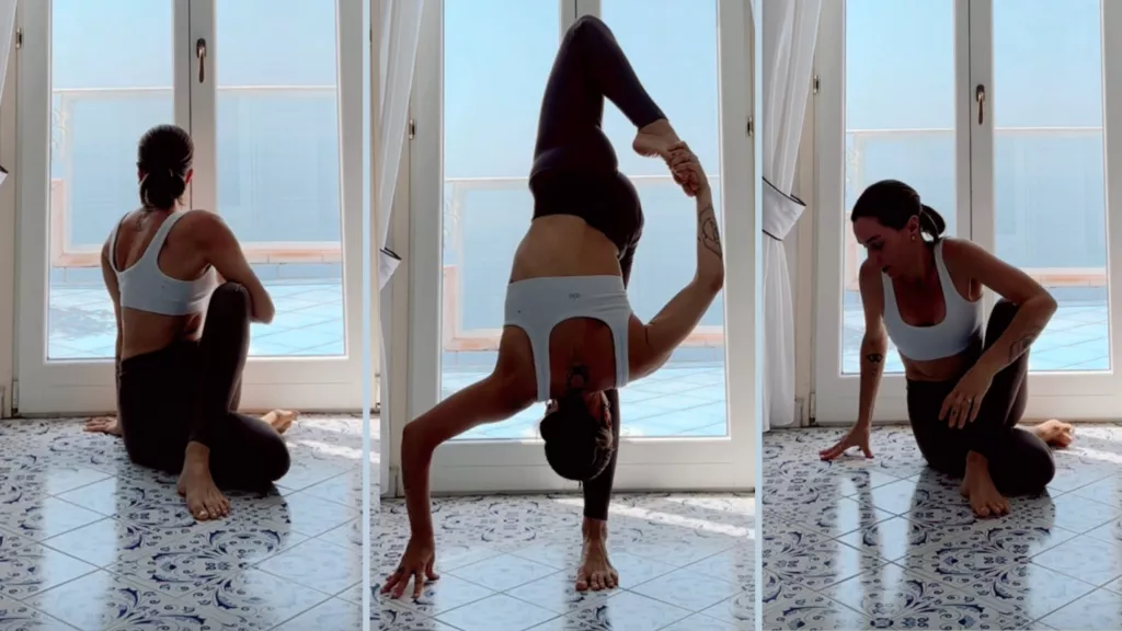 Esta creativa secuencia de yoga gira en torno a las transiciones