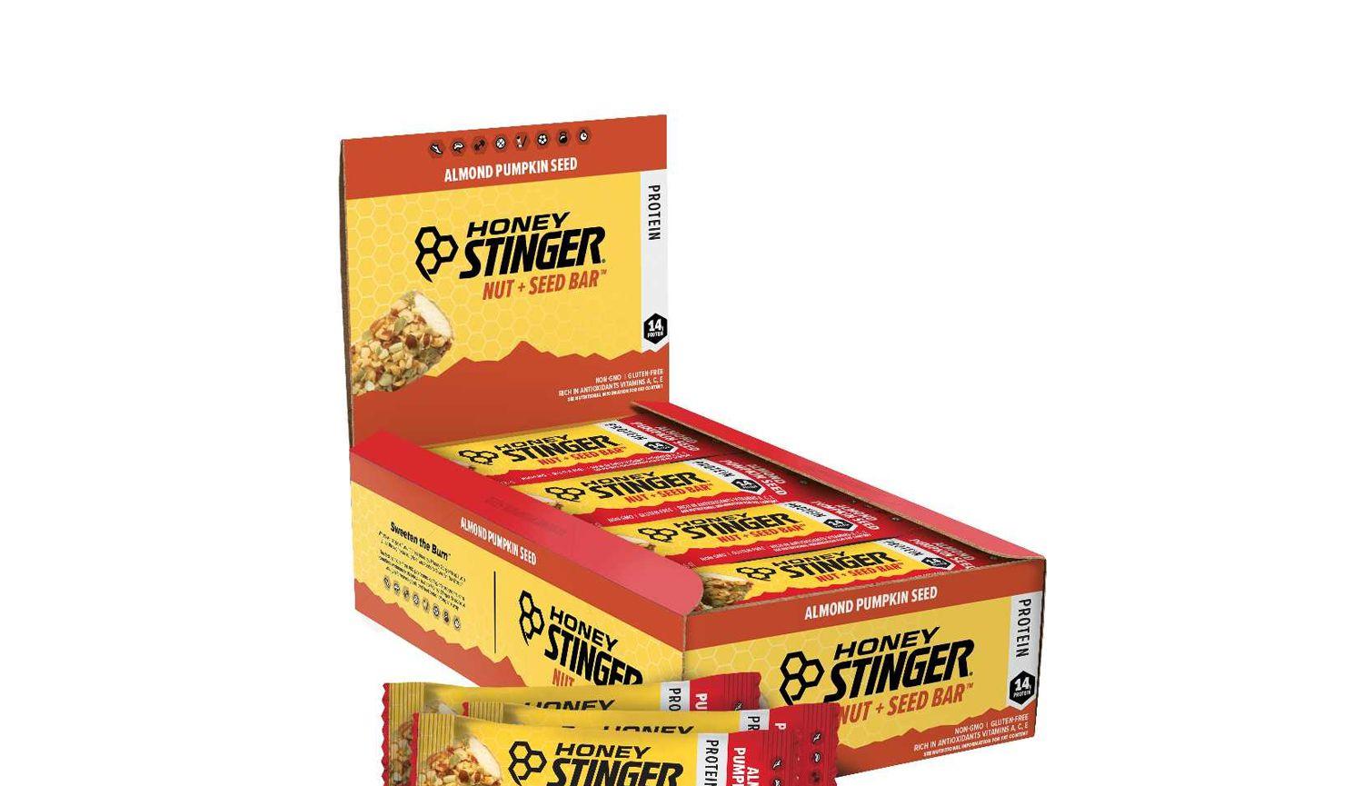 Honey Stinger Almond Pumpkin Seed Nut + Seed Bar