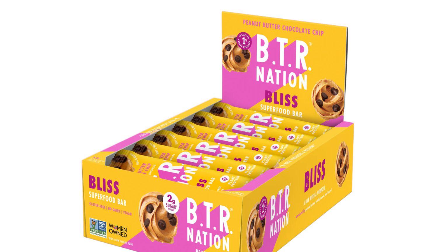 B.T.R. Nation Peanut Butter Chocolate Chip Bliss