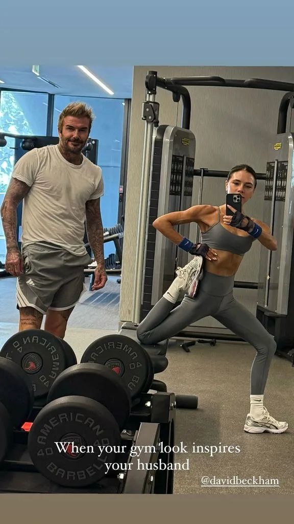 Dentro de la intensa rutina de entrenamiento de David y Victoria Beckham de 6 días - Intenta con tu pareja