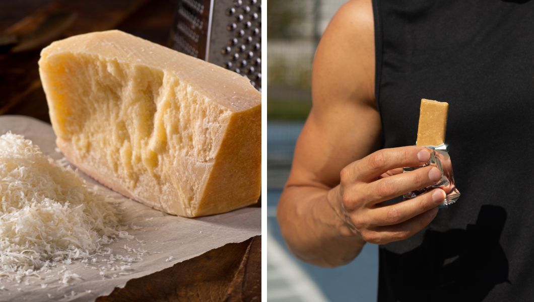 Parmesano vs Barritas de Proteína: ¿Por qué los Influencers de TikTok Están Comiendo Queso Después de Entrenar?