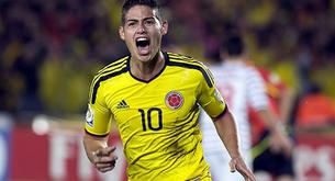 James marca el gol del Mundial