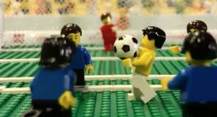 Lego recrea el gol de James Rodríguez