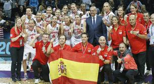 Plata de leyenda para las chicas de la Selección Española de Baloncesto 