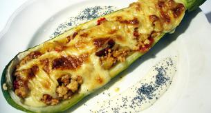 Recetas saludables: Calabacines rellenos de carne