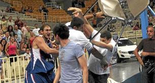 Las peleas más chungas de la historia del baloncesto