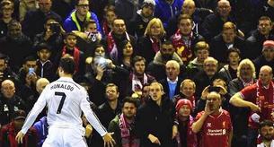 El gol de Cristiano en Anfield, el mejor de esta Champions 