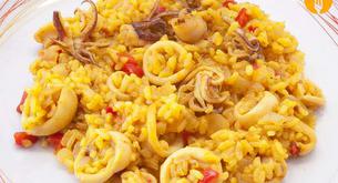 Receta para tontos: arroz con calamares